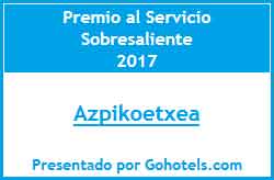 Premio al Servicio Sobresaliente 2017 - gohotels.com